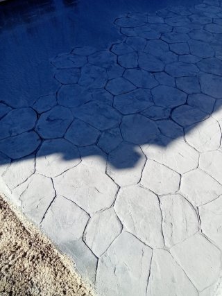 Pavimento impreso hormigón