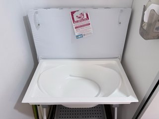 Bañera cambiador bebé Plastimyr estrellas