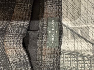 Pantalón cuadros Roberto Verino Talla S