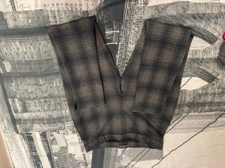 Pantalón cuadros Roberto Verino Talla S