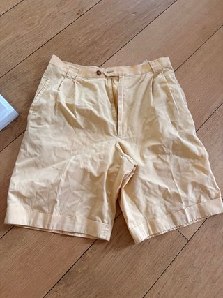 Bermuda vintage oversize unisex gialla