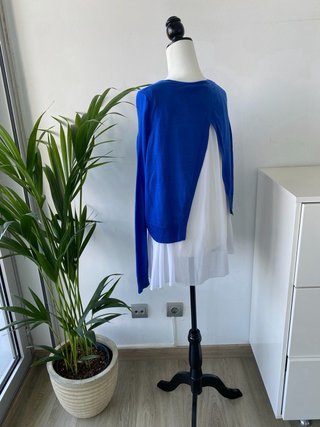 Jersey Sandro azul talla M