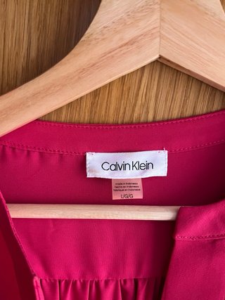 Blusón rosa Calvin Klein manga larga