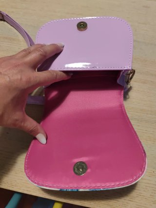 Bolso Frozen Niña Lila