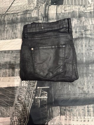Pantalón Negro Talla S Mango