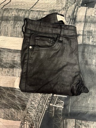 Pantalón Negro Talla S Mango