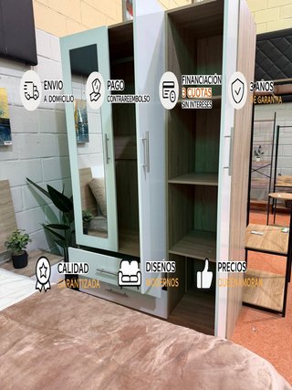 Pack dormitorio completo nuevo – oferta especial