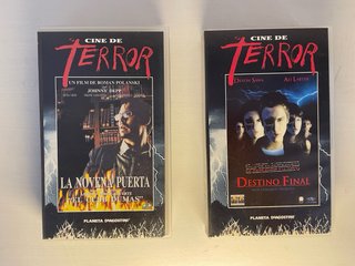 Colección Cine de Terror VHS (12 Películas)