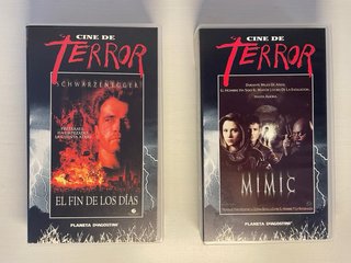 Colección Cine de Terror VHS (12 Películas)