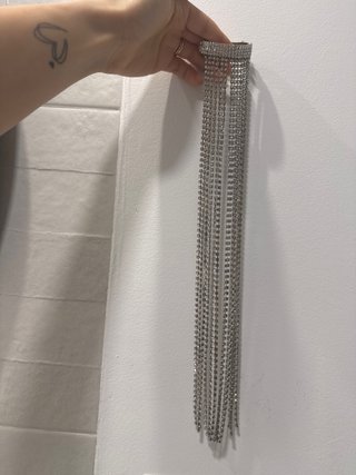 Cadena para cabello con diamantes