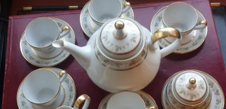Set Tazze Caffè Vintage Kahla Konitz Porcellana