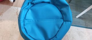 Puff pera azul. Marca Happers.
