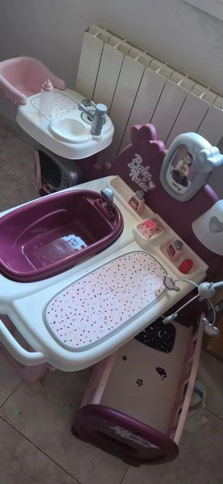 Cambiador y Bañera Bebé Smoby Baby Nurse
