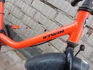 Bicicleta infantil naranja Btwin