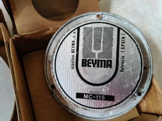 4 Altavoces Vieta y Beyma + 2 Filtros