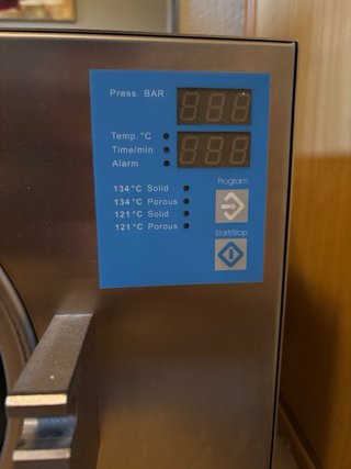 Autoclave de vapor AXYIA 15.0 INOX