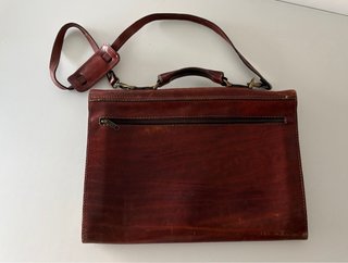 Maletín de piel estilo vintage
