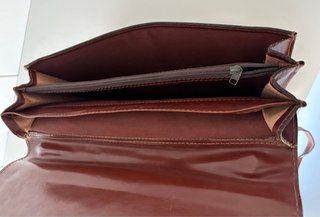 Maletín de piel estilo vintage