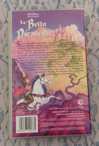 La Bella Durmiente VHS Disney Clásicos