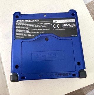Nintendo Game Boy Advance SP Azul