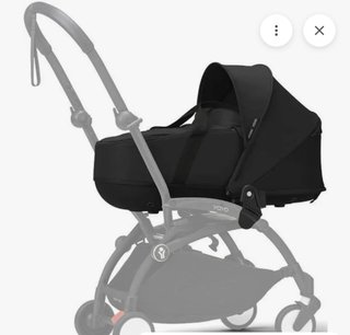 Capazo Babyzen YOYO negro – como nuevo