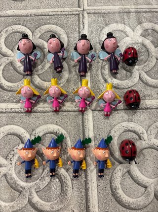 Lote Figuras Ben y Holly