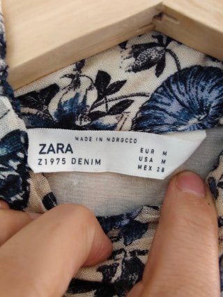 Vestido estampado floral mujer