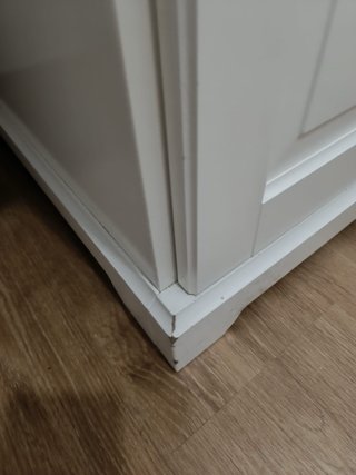 Escritorio Ikea blanco madera