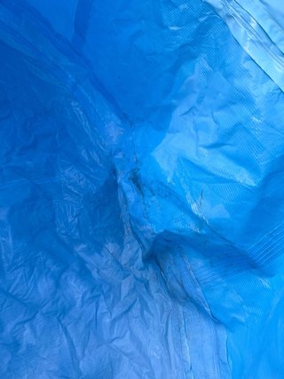 Piscina desmontable azul