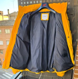 Cazadora Acolchada Pull&Bear Amarilla Talla M