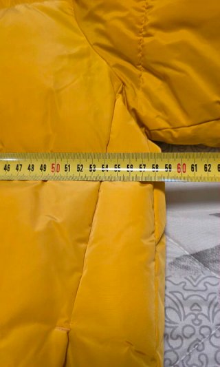 Cazadora Acolchada Pull&Bear Amarilla Talla M