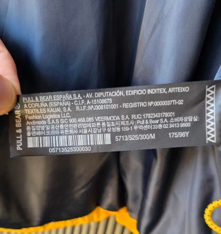 Cazadora Acolchada Pull&Bear Amarilla Talla M