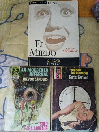 Libros de miedo