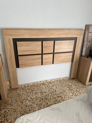Cabecero de cama madera