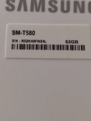 Samsung Galaxy Tab A T580 Blanca