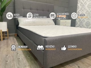 Cama de Matrimonio con Somier + Colchón