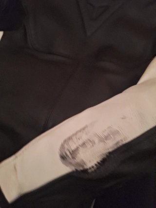 Chaqueta de moto Dainese cuero talla 52