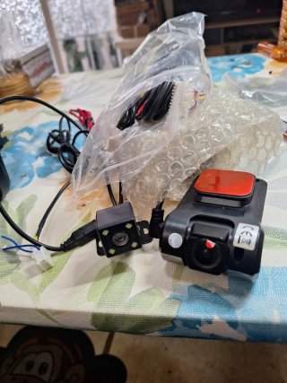 Pantalla Fiat Panda con Cámara Trasera y dash cam