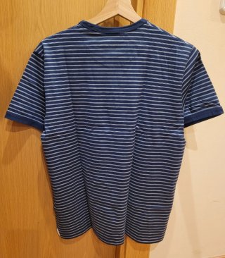 Camiseta Pedro del Hierro Rayas Azul y Blanco
