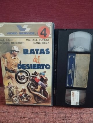 VHS Ratas del Desierto Edición Videoclub