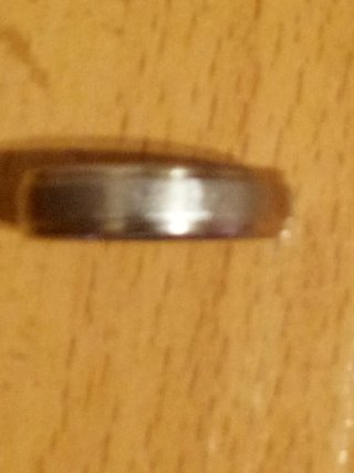 Anillo Acero Dorado Hombre 3 Diametro