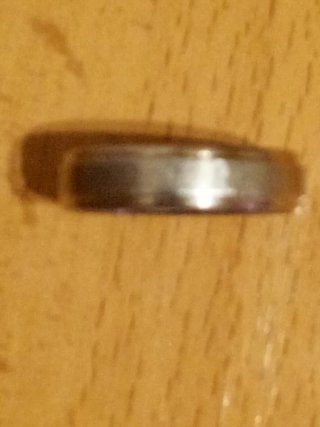 Anillo Acero Dorado Hombre 3 Diametro