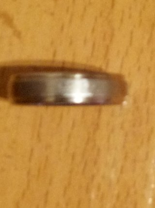 Anillo Acero Dorado Hombre 3 Diametro