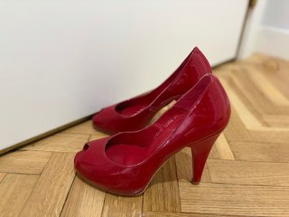 Zapatos de tacón Angari rojos