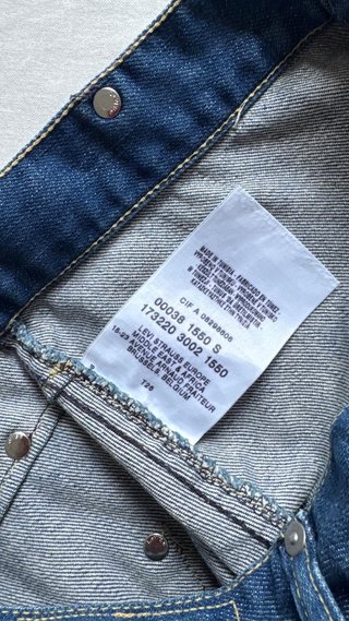 Levi's Engineered Falda Vaquera Talla Small Azul