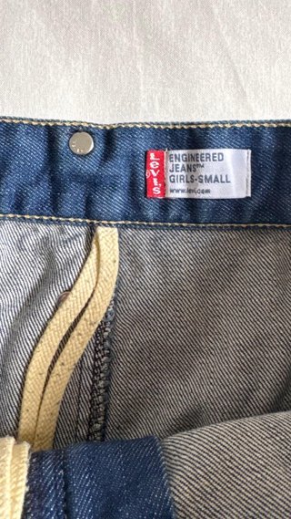 Levi's Engineered Falda Vaquera Talla Small Azul