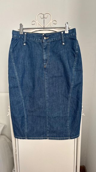 Levi's Engineered Falda Vaquera Talla Small Azul