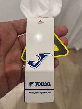 Camiseta Joma Blanca y Azul