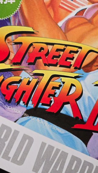 Street Fighter II World Warrior Poster A3