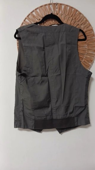 Chaleco Bershka gris hombre Talla L